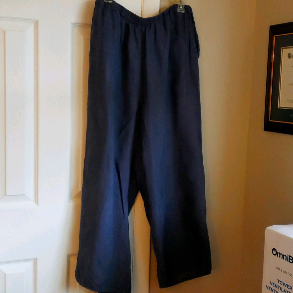 Flax linen pants